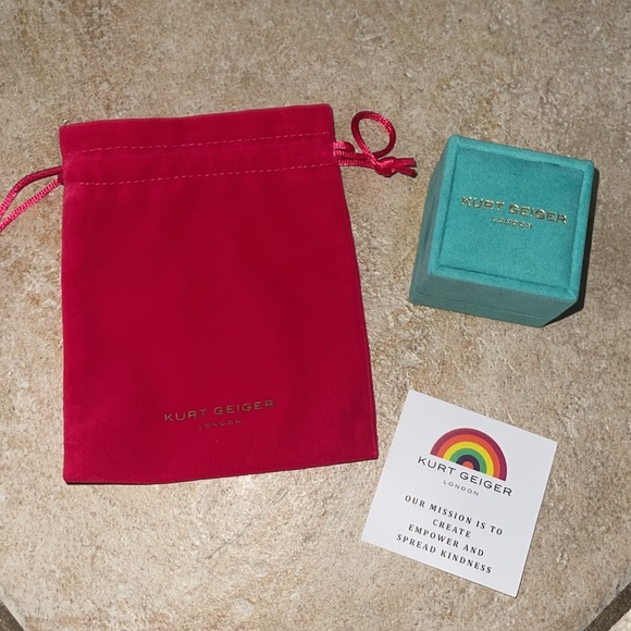 NWT KURT GEIGER Colorful Eternity Ring - Picture 6 of 6